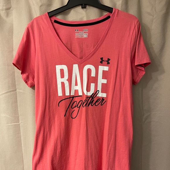 Under Armour Breast Cancer Tee - Picture 1 of 2